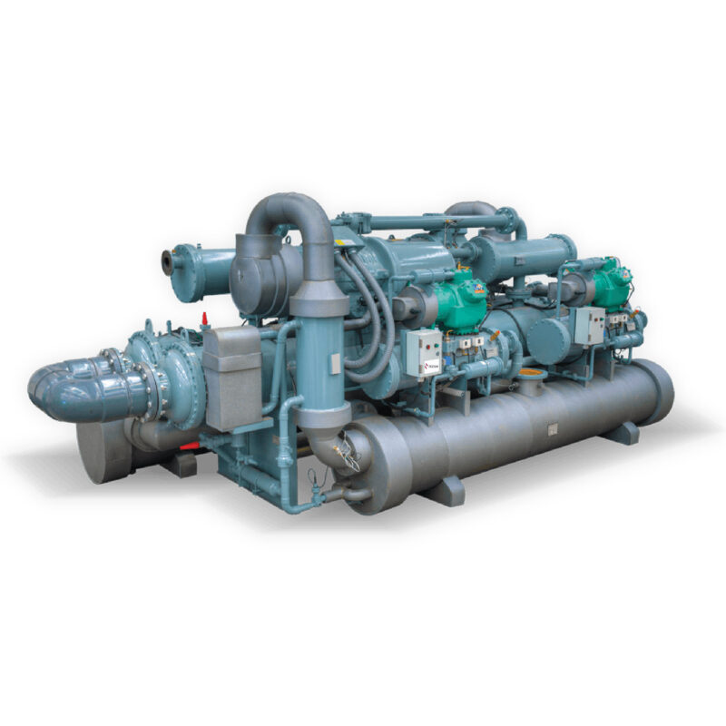 Chiller 150TR - 800TR Con Recuperacion de Calor Agua Helada y Caliente - Optichiller+